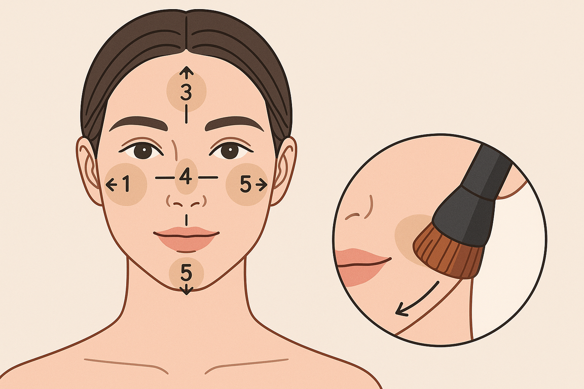 フラバンジェノール配合ファンデの美しい仕上がりを引き出す塗布テクニック|冬の乾燥肌対策