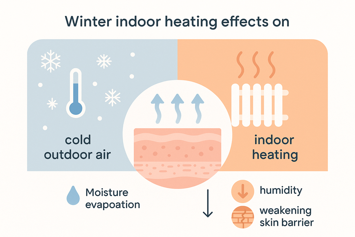 クッションファンデが粉吹きする原因と対策|冬の暖房乾燥に負けない下地との相性診断